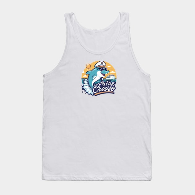 My First Cruise Tank Top by Perspektiva